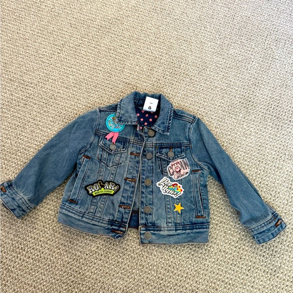 Girls Disney Jean Jacket - Picture 1 of 3